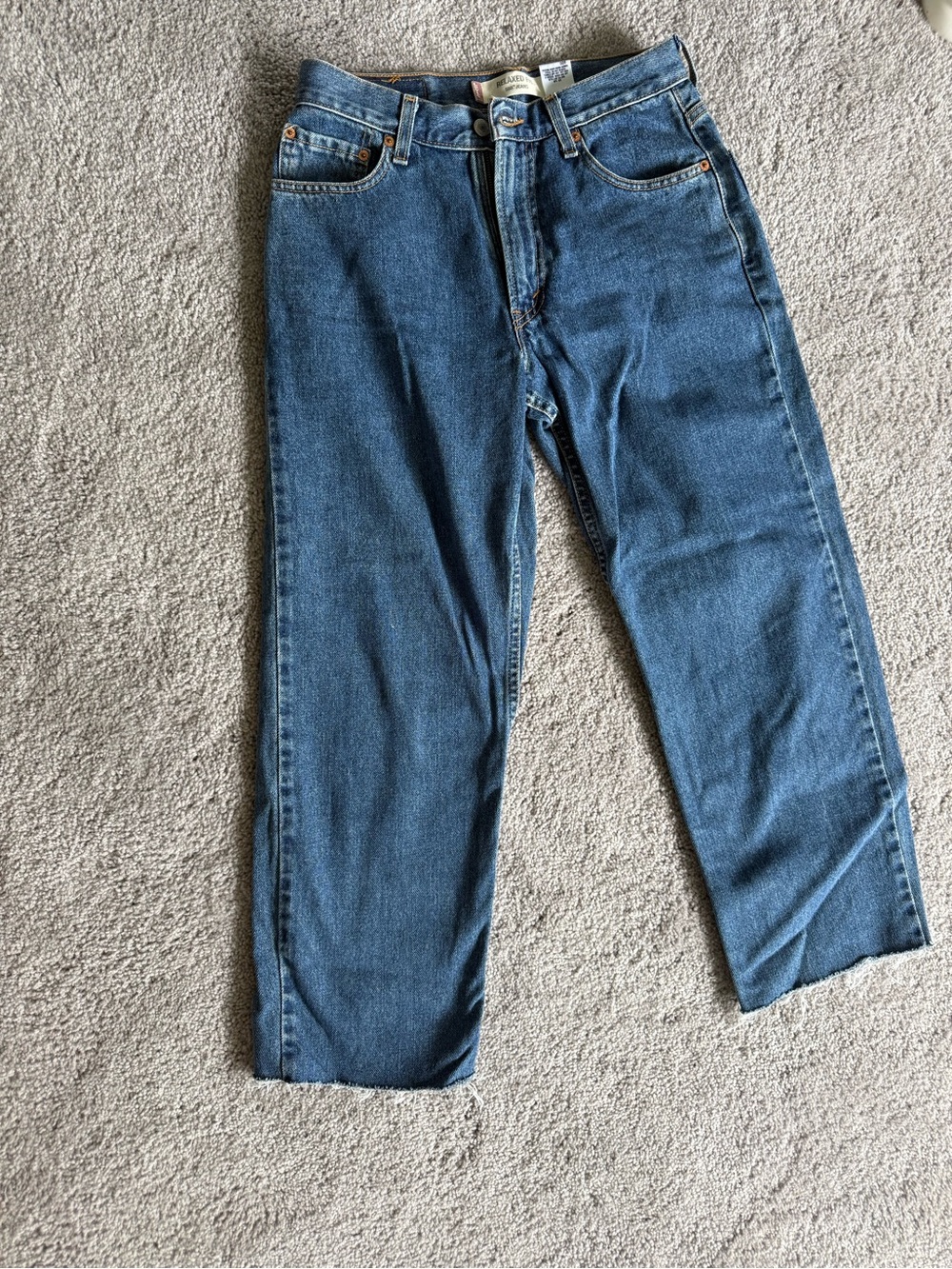 Levi's Women's Straight-Leg Jeans in Medium Blue